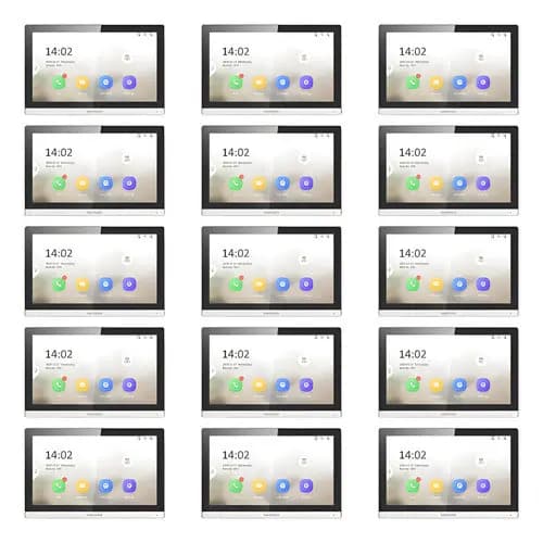 15x Tela Vídeo Porteiro Ip Hikvision Ds-kh6350wte1 Wifi Novo