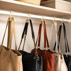 Ganchos Organizadores Para Guarda Roupa Closet Cabides Suporte Bolsas Cintos Chapéus E Acessórios