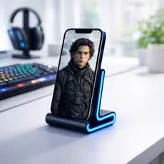 Suporte Celular Smartphone Apoio kindle para Mesa Reforçado Base para Tablet