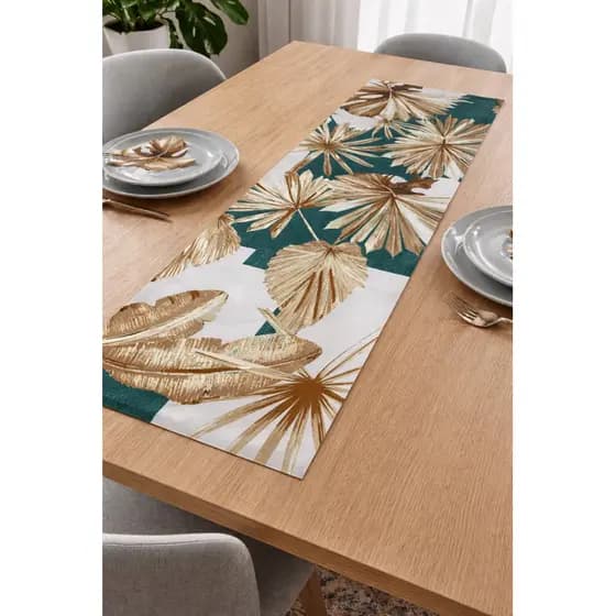 Trilho de mesa suede 1,40x40