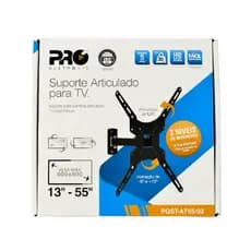 SUPORTE ARTICULADO PARA TVS, LCD E LED 13 A 55 PRO ELETRONIC