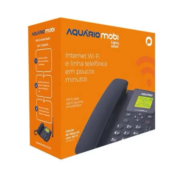 Telefone Celular De Mesa 4g Wi-fi Aquario Ca-42sx4g