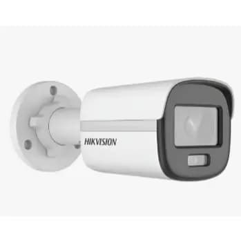 Câmera de segurança Hikvision DS-2CE10DF0T-LPFS 2.8mm com resolução 2MP e audio branco