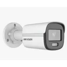 Câmera de segurança Hikvision DS-2CE10DF0T-LPFS 2.8mm com resolução 2MP e audio branco
