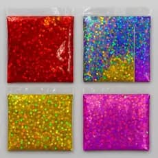Mini Confete Holográfico 3mm Para Balão Bubble Látex 100g - festa decoracao enfeite surpresa