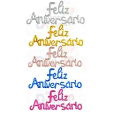 Kit Balão Metalizado Feliz Aniversario Decorativa festa aniversario surpresa decoracao enfeite