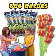 555 Balão De Água Guerra De Bexiga Splash Ball 5 Pacotes com 111 Bexigas Cada