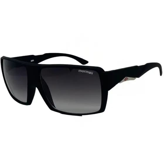 Óculos De Sol Masculino Aruba Esportivo Premium Novo Mormaii M.2065 Preto Fosco Exclusivo - PROMOÇÃO