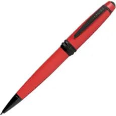 CROSS Ballpoint Pen, Oil-Based, Bailey, Matte Red Lacquer, NAT0452-21, Genuine Import