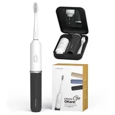 Vendedor japonês “Bon's Shop” Escova de dentes elétrica Epeios Sonic escova de dentes portátil com estojo, até 60 dias