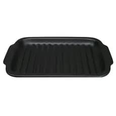 Vendedor japonês “Bon's Shop” Panela de grelha Banko, 23,5 x 20,5 x 3 cm, para forno, fogo direto, micro-ondas, cerâmic