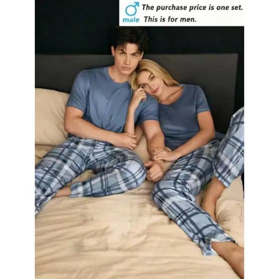 Casal estilo masculino impresso calças de manga curta terno verão solto Casual Loungewear terno de duas peças