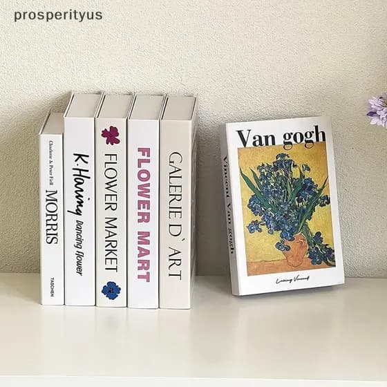 [prosperityus] Livros Falsos Da Moda Para Decoração , Livro Decorativo , Adereços De Sala De Estar , De Simulação , Enfe