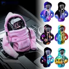 Capa Para Alavanca De Câmbio De Carro , Decoração Criativa Com Capuz Proteger Contra O Suor Da Mão , Roupas De Mudança D