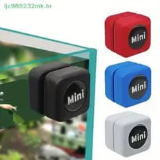 [MYBR] Escova Magnética Para Aquário , Vidro Flutuante , Raspador De Algas , Curva , Limpador De , Ferramentas De Limpez