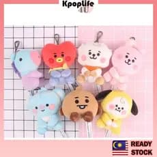 KPOP BT BT 21 Bebê Plush Toy Bag Charme Keychain Kpop Bag Deco 1ZS4