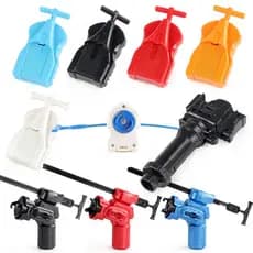 SB Marca 4D Sistema de Piões Metal Fusion Galaxy Fury Launcher Grip Brinquedos Para Crianças WNVV