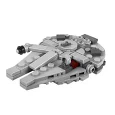 Conjunto de 97 peças Moc Star Wars Mini Millennium Falcon compatível com blocos Lego, brinquedo de montagem criativa, pr