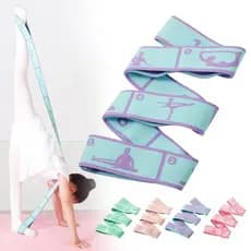 Faixa Elástica Ginástica Yoga Esticada Dança Ballet Resistência Esportiva