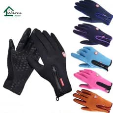 Luvas motociclista Impermeável Pra Frio Moto Motoqueiro Ajustável Luvas De Motocicleta Impermeável Para Fria Ajustável