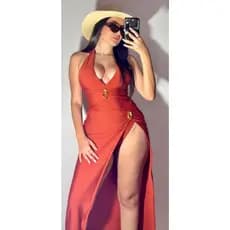 Conjunto maiô body e saia feminino moda praia verão look elegante casual confortável tendência
