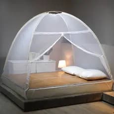 Mosquiteiro Tenda Cama King Dobrável Pratico e portátil 1.5cm*2.0cm 1.8cmX2.0cm