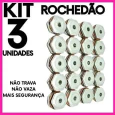 Kit 3 Peça Válvula de Segurança para Panela de Pressão Universal – Selo Rochedão