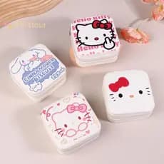 Initiatour Sanrio Hello Kitty Caixas De Jóias Exibição Viagem Portátil Caixa Armazenamento De Couro Joyeros Organizador