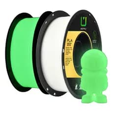Filamento Pla Luminoso Verde 1kg Multfila Para Impressora 3d Verde