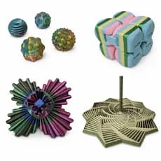 Kit Prata Brinquedo Sensoriais Sensory Balls Calmante Autismo ou TDAH