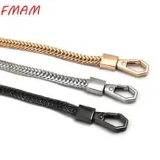 Correntes De Bolsa De Metal FMAM , Alças Ombro Ajustáveis De 100/120 Cm , Cinto De Corrente Reposição