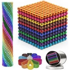 Bolas Magnéticas 1000 Peças Para Adultos Brinquedos Magnéticos , Brinquedo De Mesa De Construção De Escritório Magnético