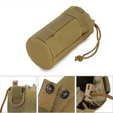 Porta-Garrafas De Água Acampamento Ao Ar Livre Molle Bolsa Saco Chaleira Cinto Titular Viagem Garrafa