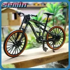 Semi Mini Modelo De Bicicleta , De Metal De Simulação Colorida De Liga , Corrida De Montanha Coleção
