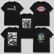 Camiseta T-shirt Algodão Unissex Banda Rock Deftones