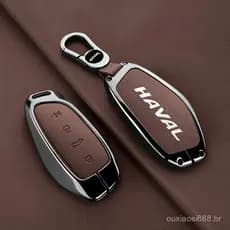 Capa de Chave de Carro em Liga de Zinco e Couro para Great Wall Haval Hover H3 H5  H7 H9 H8 H2 M4 Acessórios para Carr