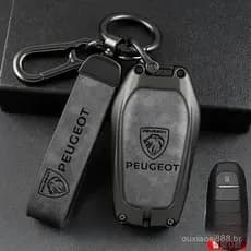 Suporte de chave de carro em liga de zinco Peugeot para 408x/508L/5008/4008/2008/308 PZJH