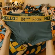 KIT 5 Cueca Boxers Masculina HELLO KIT 5 Cueca Boxer Microfibra