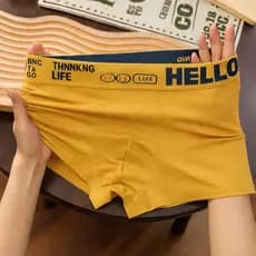 Kit Com Até 5 Cuecas Boxer Hello Masculina Confortável