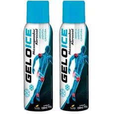 Kit C/ 2 Unidades Spray Massageador GeloIce Bursite 150ml Dor Muscular