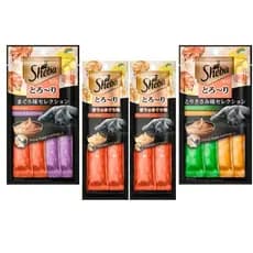 PETISCO PARA GATOS SHEBA CREAMY CREMOSO 4 SACHÊS 12GRS CADA TOTAL 48GRS