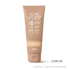 BASE LÍQUIDA MATTE DIA A DIA MAHAV COR 3 ((14002201))