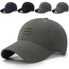 Boné de beisebol de marca masculina osso de algodão de verão dar chapéu de papai Snapback preto Casquette