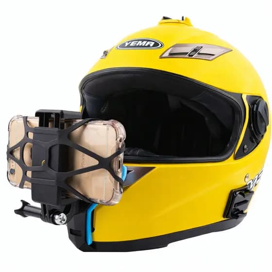Suporte Universal de Queixo para Capacete Motocicleta para Celular e Câmeras GoPro 1039