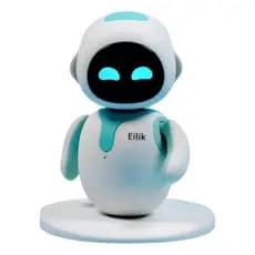 Eilik Robô Interativo com Inteligência Emocional Robô Educativo Sensor Toque Movimento Expressivo Infantil Brinquedo