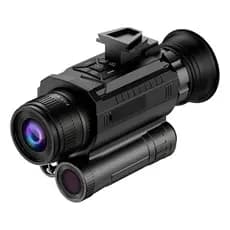 Monóculo Visão Noturna Infravermelho Z9005 com Zoom Ajustável, Tela HD, Grava Fotos e Vídeos, Ideal Caça e Vigilância