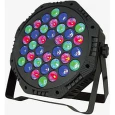 Canhão Refletor Led 36 Leds Rgbw Bivolt Automático Profissional Festa Balada Full led Rgb