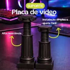 Suporte para Placa de Vídeo GPU Ajustável Personalizada Universal HD PC