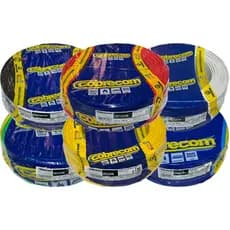Cabo Fio Flexível 6mm 750 Rolo Com 50m ou 100m Cobrecom