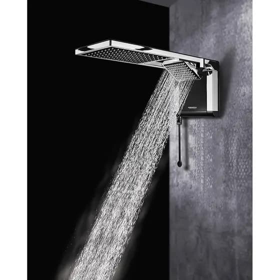 Chuveiro Lorenzetti Ducha Acqua Duo Ultra 7800W Preto e Cromado 220V